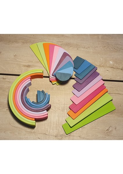 Waldorf Gökkuşağı Pastel