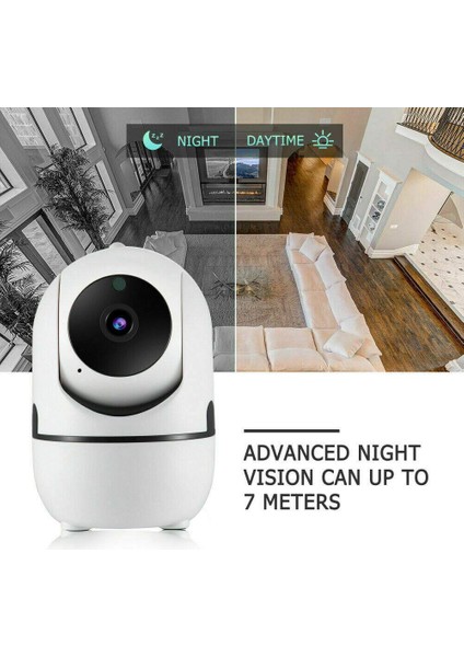 Bebek Monitörü Kablosuz Kamera Wifi Gece Görüş Mikrofonu
