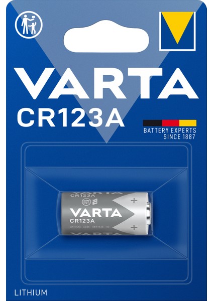 6205301401 Professional Lithium Cr123A Pil