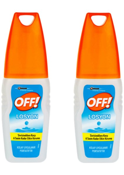 Off Aqua Pump Sprey 100 ml x 2 Adet