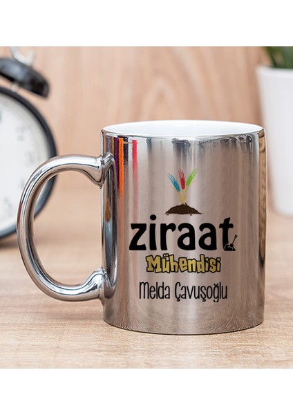 Kişiye Özel Ziraat Mühendisi Silver Kupa Bardak
