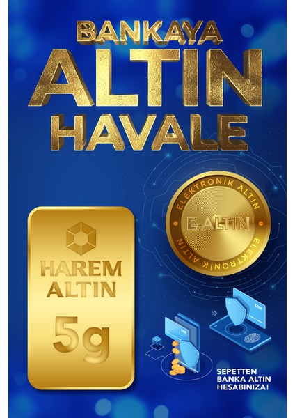 5 Gram (4.98 Has) Altın Havale