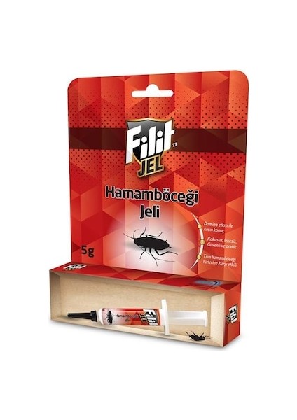 Filit Hamamböceği ve Karınca Jeli 5 gr / 12 Adet