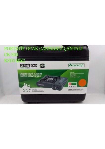 Orcamp Portatif Ocak (Çantalı)