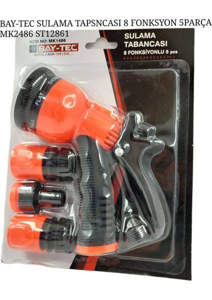 Bay-Tec Sulama Tapancası 8 Fonksyon 3 Parça