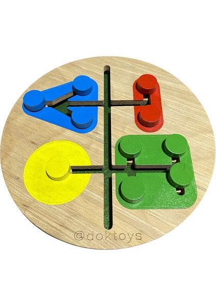 Geometrik Renk ve Rakam Eşleme