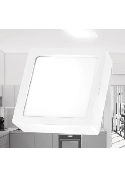 Sıva Üstü LED Spot 18W Beyaz Kare 6500K BP04-31830 fiyatları