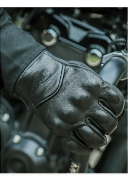 Erkek Aşınmaya Dayanıklı Motosiklet Eldiveni - Siyah (Yurt Dışından) fiyatları