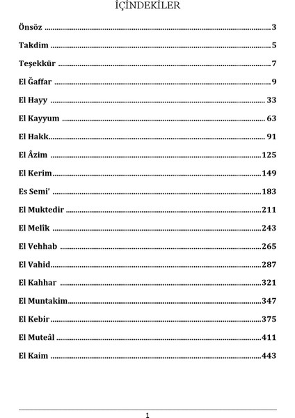 Kur'an-I Kerim'deki Nüzul Sırasına Göre El Esmau'l Husna 4 -Muhammed Hüseyin