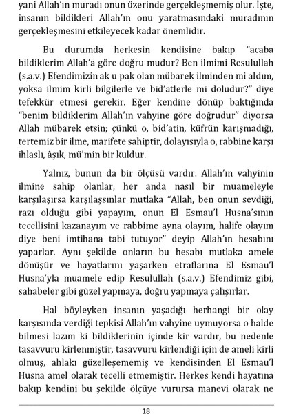 Söz Hakkı Soru ve Sorunlara Allah'a ve Resulüne Göre Cevaplar 1 -Muhammed Hüseyin