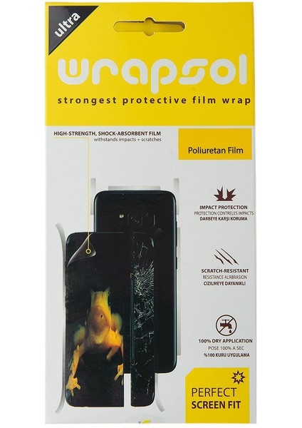 Samsung Galaxy J5 Pro poliuretan Ekran Koruyucu (Ön)