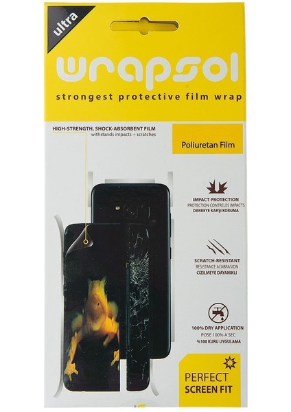 Samsung Galaxy J7 Pro Poliuretan Ekran Koruyucu (Ön)