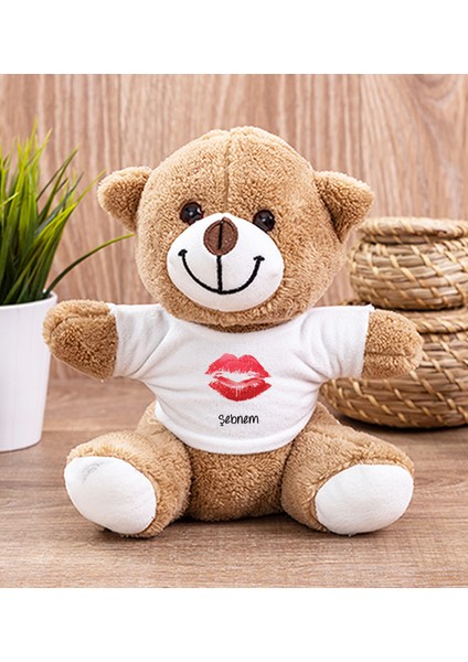 Kişiye Özel Dudak Tasarım Peluş Ayı