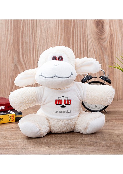 Kişiye Özel Avukat Peluş Koyun