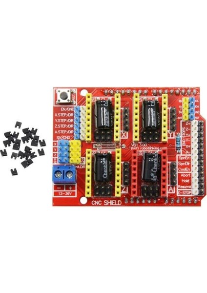 Arduino Uno Için Cnc Shield (A4988 Uyumlu)