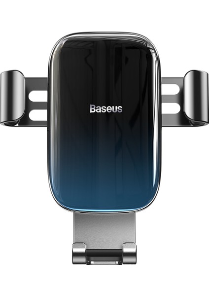 Siyah Sır Yerçekimi Araç Montaj Braketi Aircon Vent Cep Telefonu iPhone 13 Için Pro Max Samsung Xiao Mi Huawei Klip Yaratıcı Aurora Navigasyon Tembel Braketi (Yurt Dışından)