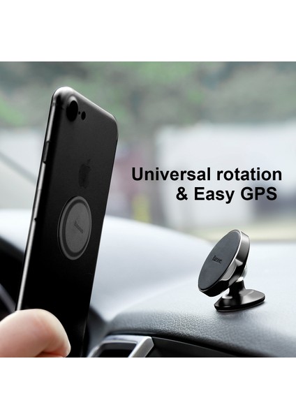 Gümüş Küçük Kulaklar Serisi Manyetik Braket Dikey Tip Manyetik Araç Telefon Tutacağı iPhone 13 Pro Max 12 11 Xs x (Yurt Dışından) indirimleri