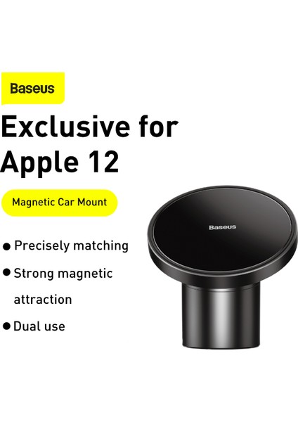 Siyah Radar Manyetik Araç Telefonu Tutucu Havalandırma Çubuk Evrensel iPhone 13 Pro Max 12 Mini 12 Pro Max 11 Pro Max Akıllı Telefon Araç Telefonu (Yurt Dışından) fiyatları
