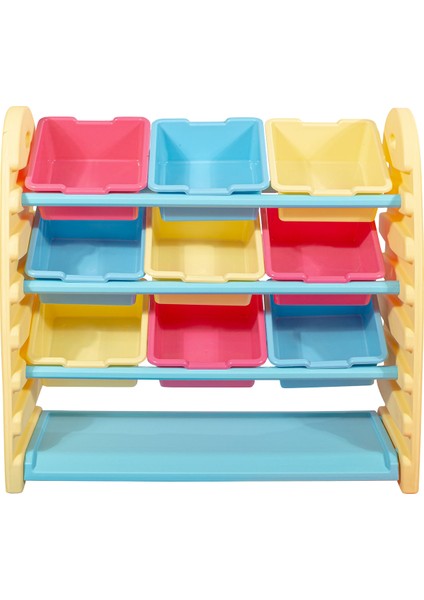 Çocuk Oyuncak Saklama Kutuları - Renkli Kutular - Raf - Çocuk Odası Oyuncak Kutuları
