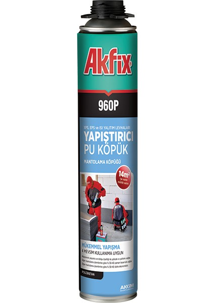960P Pu Yapıştırma Köpüğü 800ML / 900GR