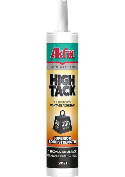 High Tack Ast Montaj Yapıştırıcı Beyaz 290ML