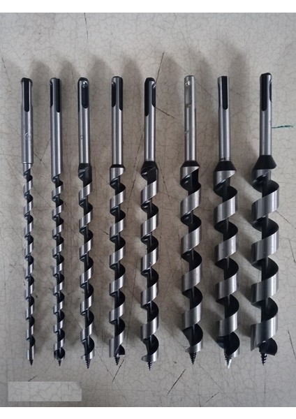 8 Li 250 mm Ahşap Delici Uç Seti