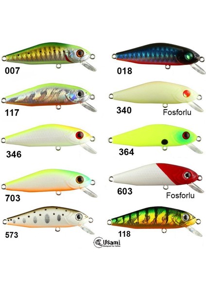 Minn Shad 58F-SR 4.6 G Maket Balık
