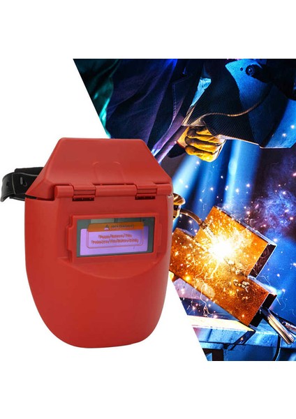 Güneş Kaynak Kask Karbelik Darkanma Fotoelektrik Kaynak Maskesi Kaynakçı Yüz Kalkanı Yarım Kask | Kaynak Kaskları (Yurt Dışından)