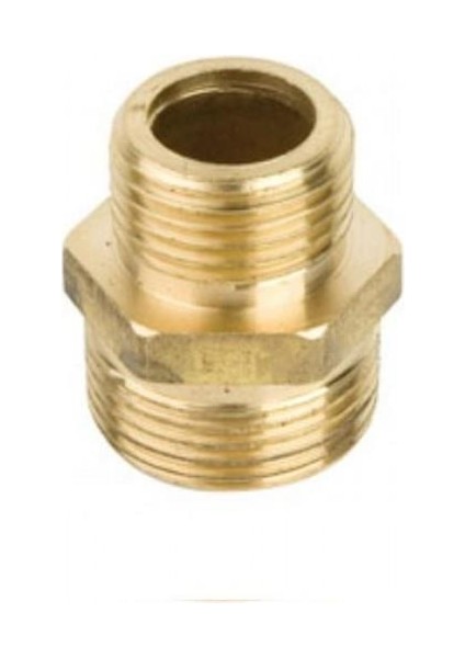 1/2"-3/8" Sarı Orantılı Nipel