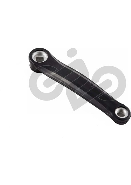 10030 Mtb Sol Kol Plastik Kaplı Siyah