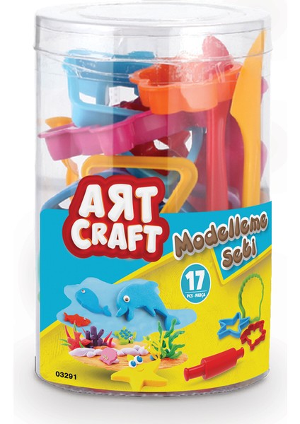 Art Craft Hamur Modelleme Seti Silindiri