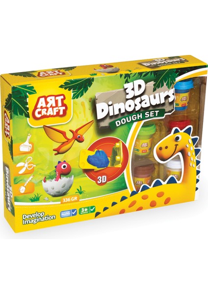 Art Craft 3D Dinazor Hamur Set