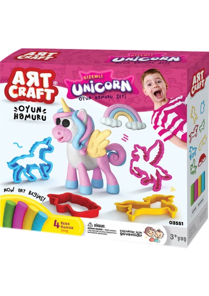 Art Craft Unicorn Hamur Set 200 gr