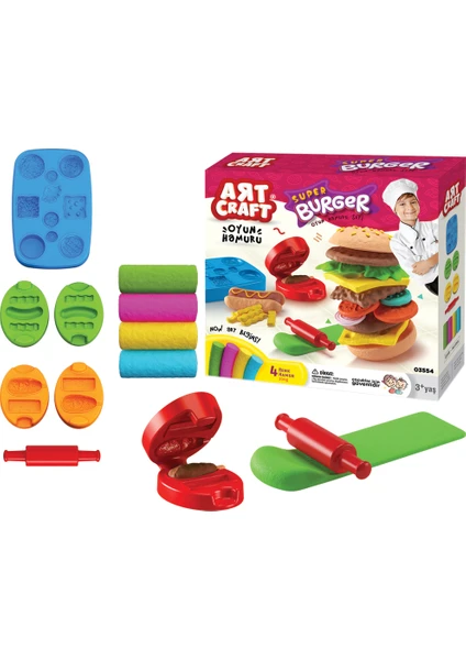 Art Craft Hamburger Hamur Set 200 gr