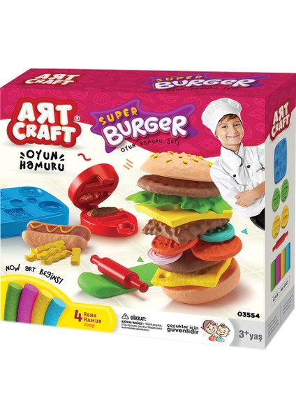 Art Craft Hamburger Hamur Set 200 gr