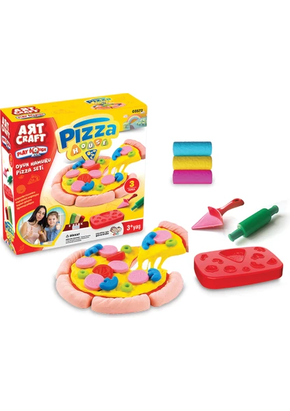 Art Craft Pizza Seti Oyun Hamuru 150 gr