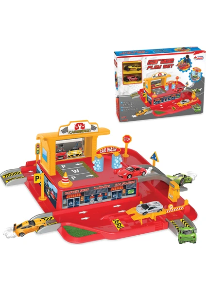 Fen Toys 1 Katlı Garaj Oyun Seti