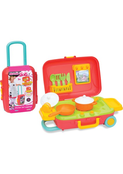 Minnie Mouse Mutfak Set Bavulum