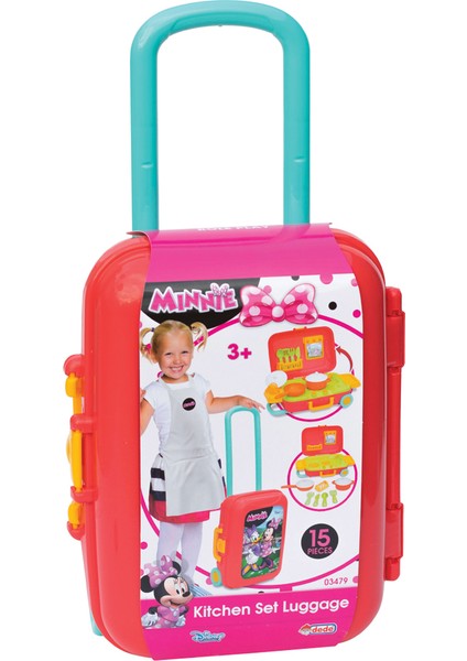 Minnie Mouse Mutfak Set Bavulum