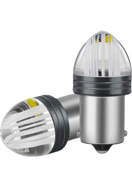 1 Adet 12V 5W 3D Len P21W P21 1156 1157 LED Araba Dönüş Sinyali - Kırmızı (Yurt Dışından)