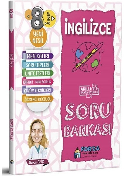 Forza Yayınları Forza 8. Sınıf Ingilizce Soru Bankası