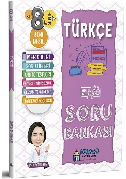 Forza Yayınları Forza Lgs Türkçe Soru Bankası