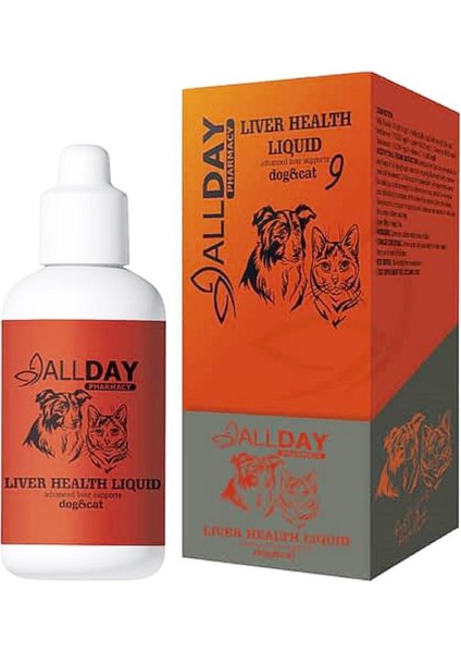 9 Liver Liquid Kedi ve Köpek Ciğer Koruyucu Şurup 100 ml