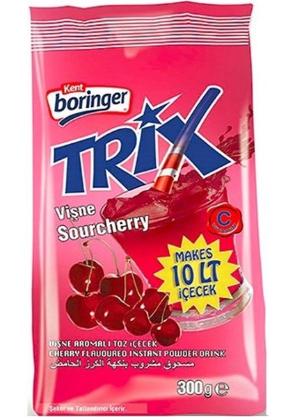 Trix Vişne Aromalı Toz İçecek 300 gr x 12