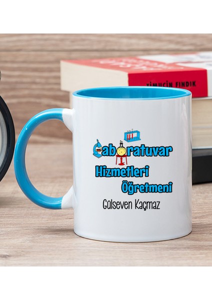 Kişiye Özel Laboratuvar Hizmetleri Mavi Kupa Bardak