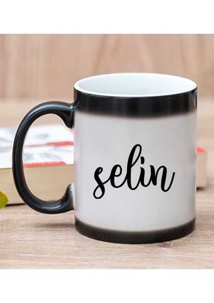 Kişiye Özel Kişiye Özel İsim Yazılı Sihirli Kupa Bardak