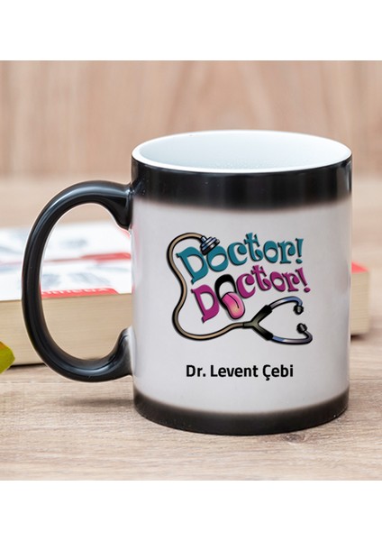 Kişiye Özel Doktor Doktor Sihirli Kupa Bardak