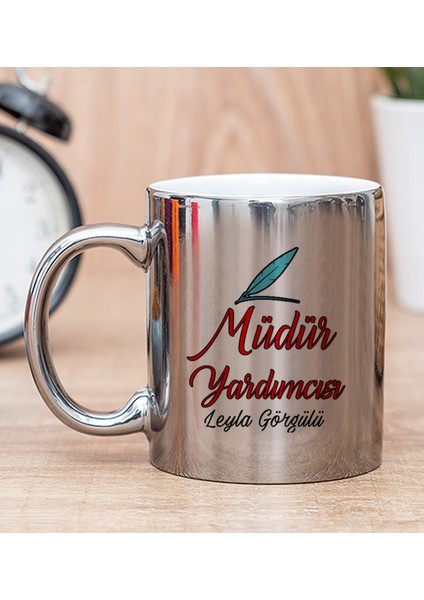 Kişiye Özel Müdür Yardımcısı Silver Kupa Bardak