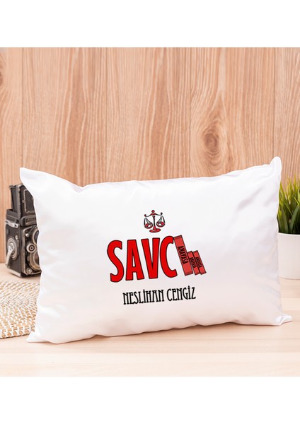 Kişiye Özel Savcı Dikdörtgen Yastık