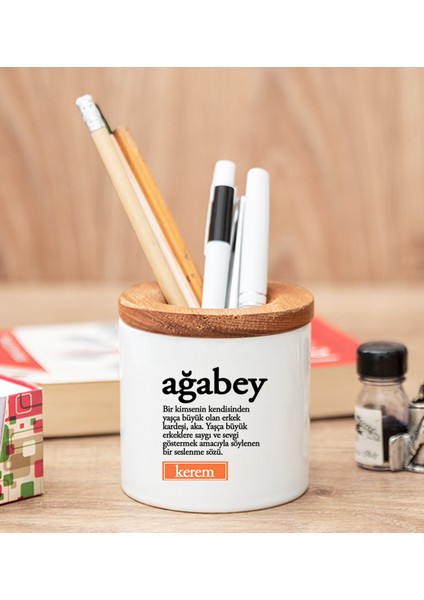 Kişiye Özel Ağabey Kelime Anlamı Kalemlik